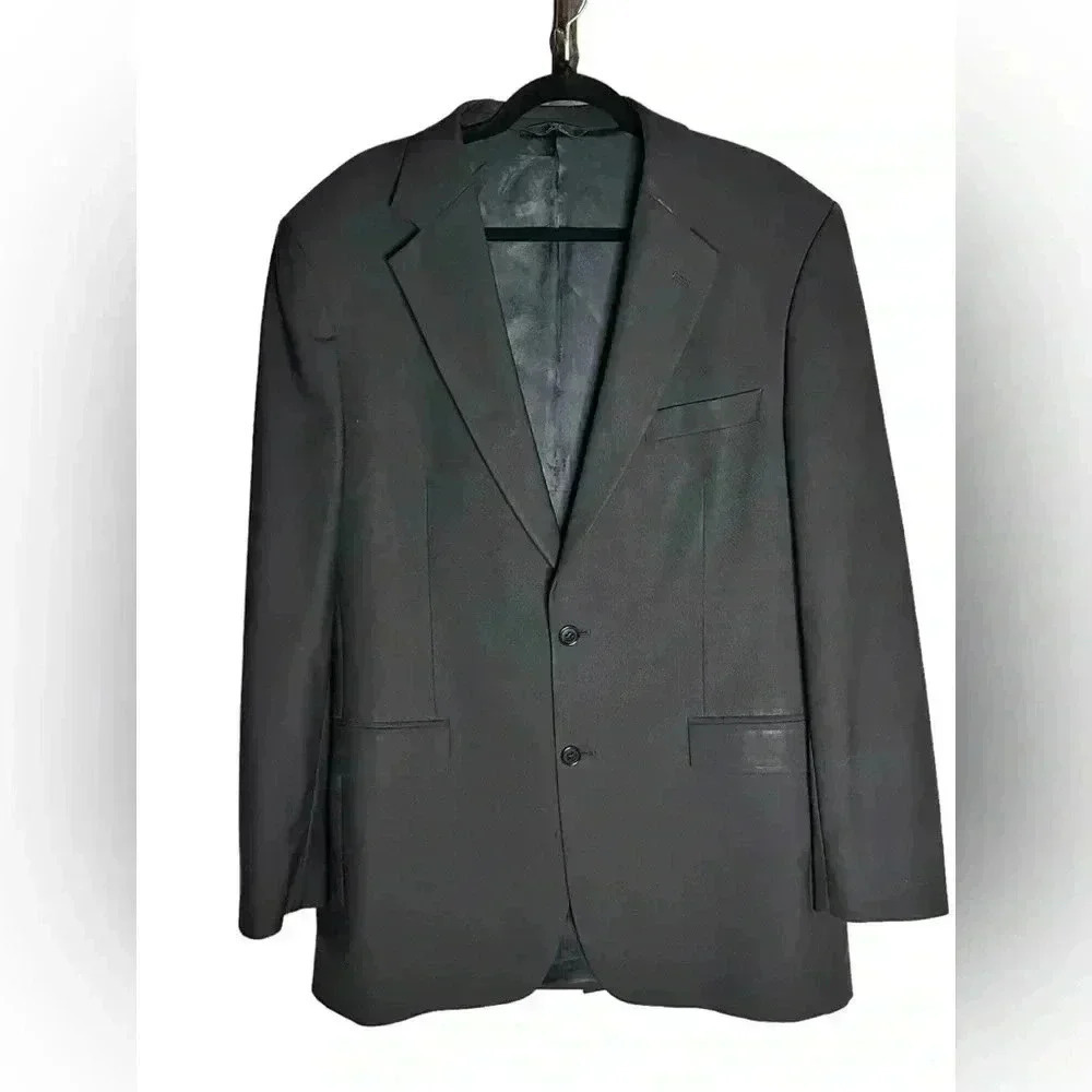 Brooks Brothers 346 Mens 41T Sport Coat Gray Wool Blend Blazer